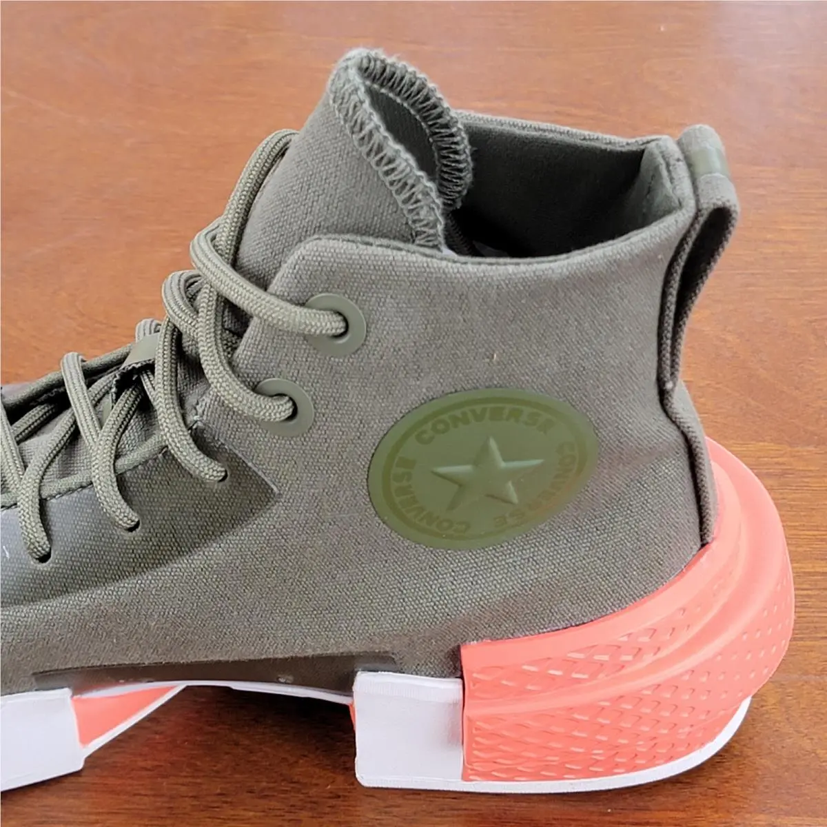 Converse shoes - All Star Disrupt CX Hi - 167049C - Field Surplus / White / Wild Mango 8
