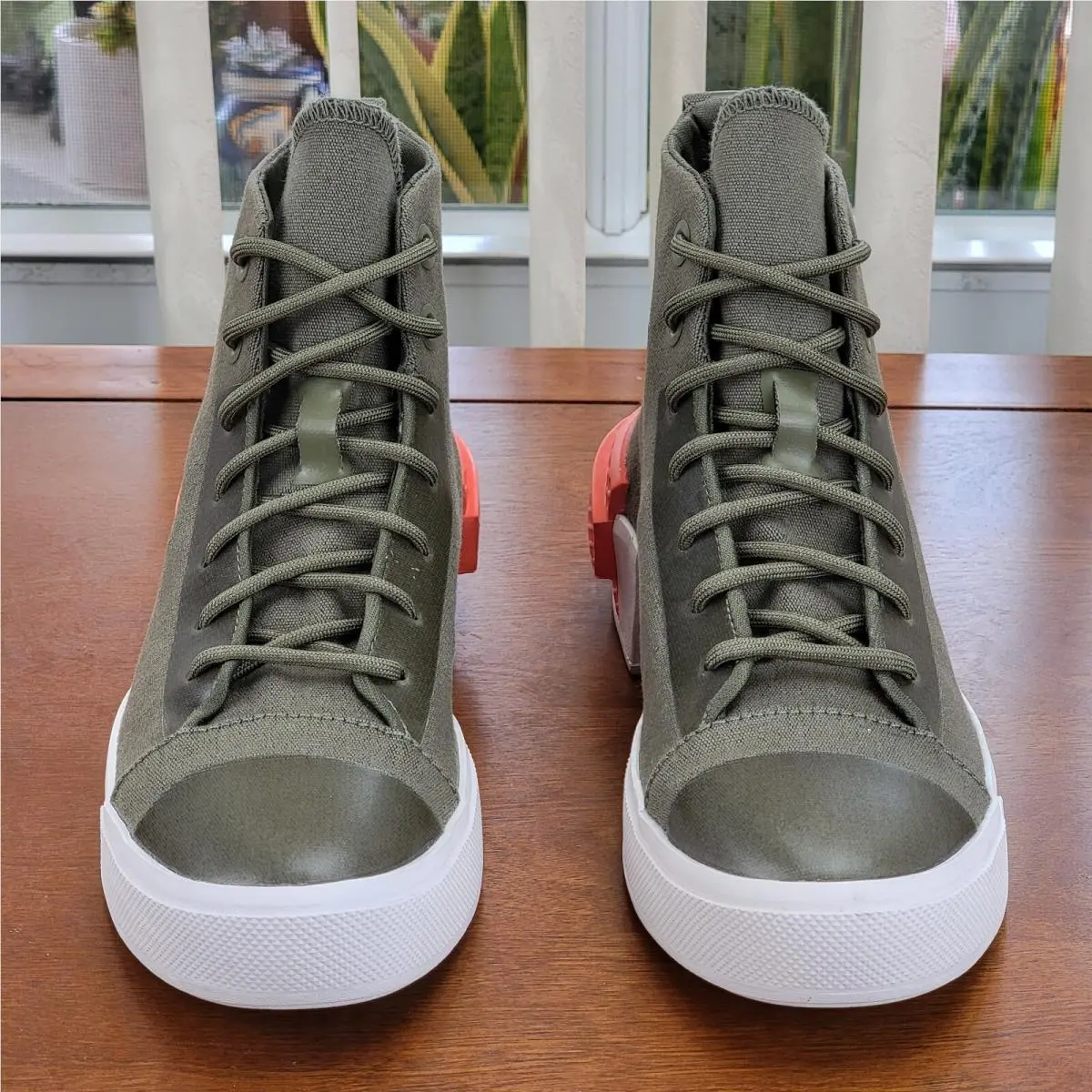 Converse shoes - All Star Disrupt CX Hi - 167049C - Field Surplus / White / Wild Mango 0
