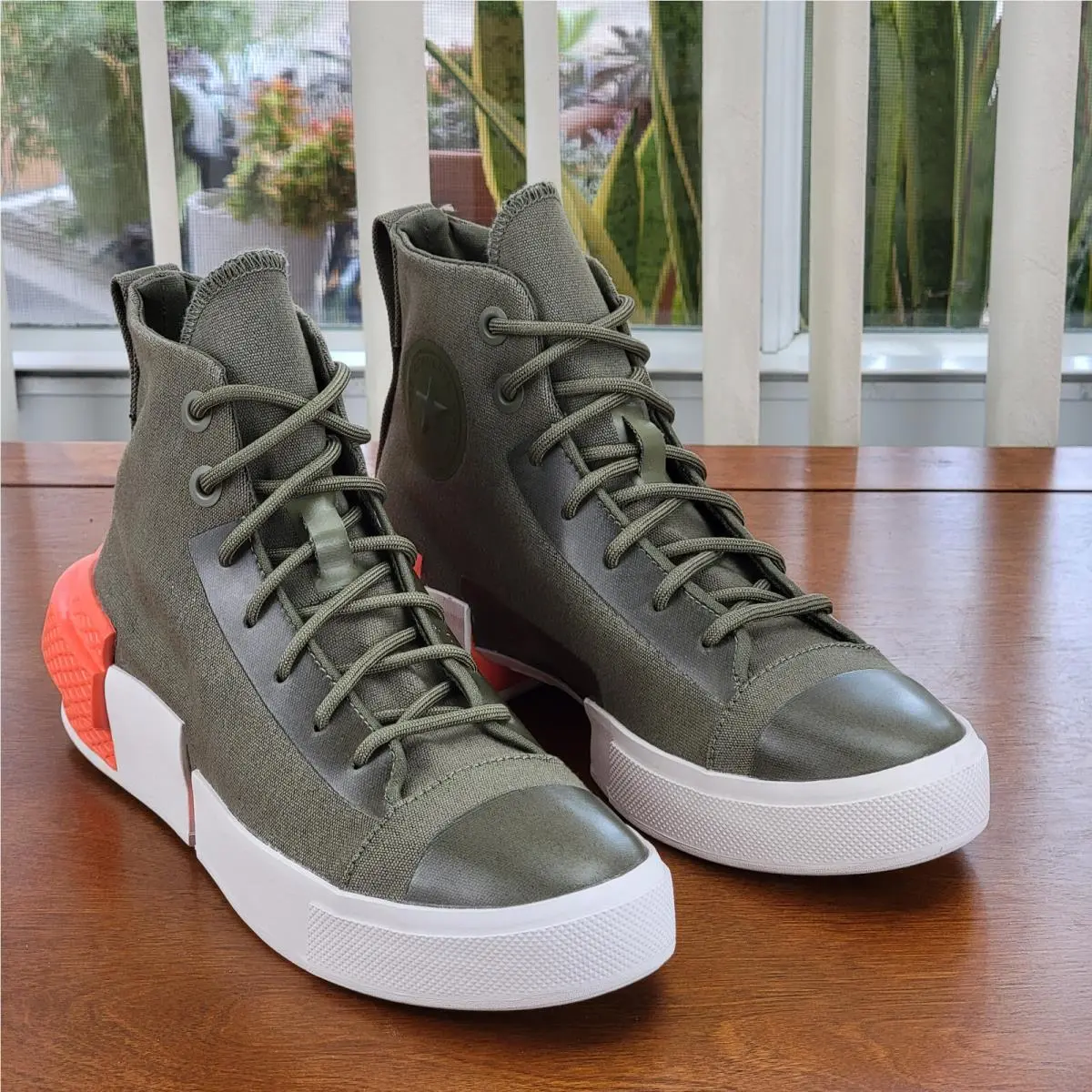 Converse shoes - All Star Disrupt CX Hi - 167049C - Field Surplus / White / Wild Mango 21