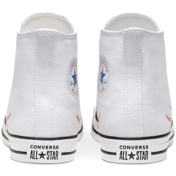 Converse shoes - 166257C - 166257C - White / Enamel Red / Fresh Yellow 3