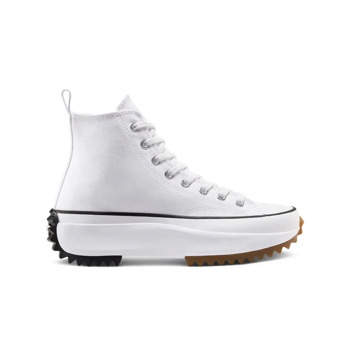 Run Star Hike Platform Unisex Sneakers White by Converse
