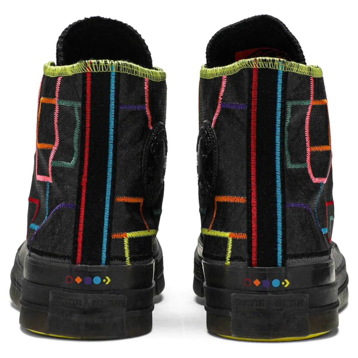 Converse shoes - 167330C - 167330C - Black / Black / Opti Yellow 11
