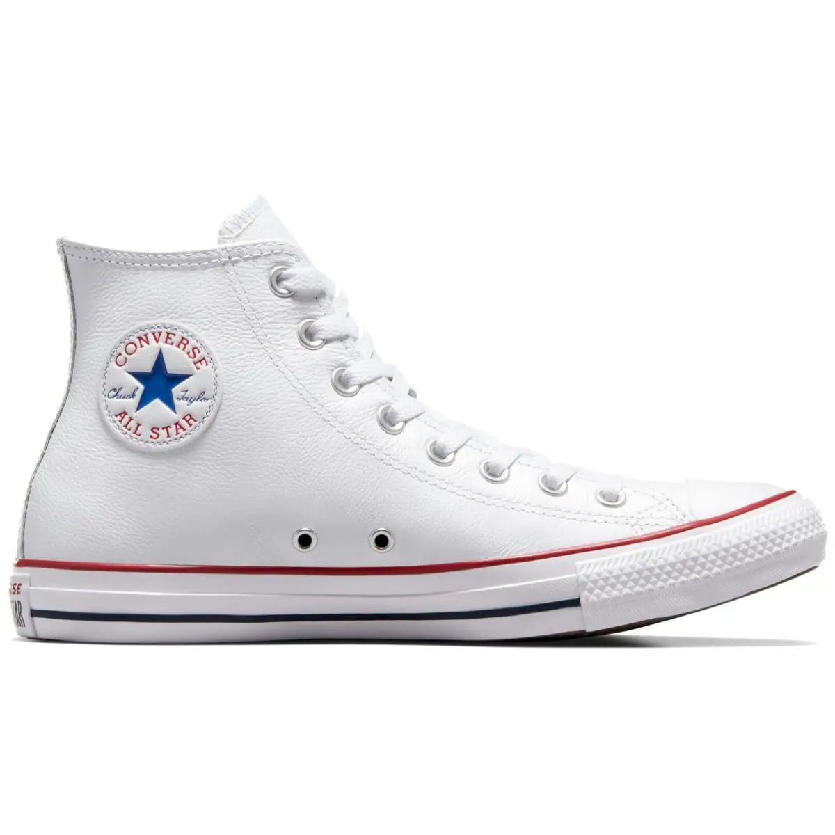 Converse shoes - Converse Chuck Taylor All Star Leather High Top - 132170C - White 0
