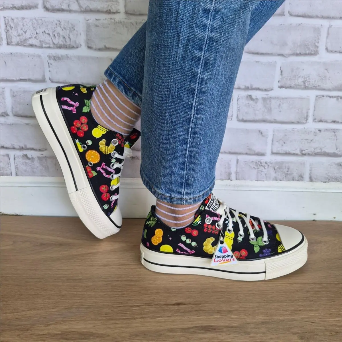 Converse shoes - Converse Lift Platform Market Essentials - A16112C - Black (UPC: 194435897547) 2