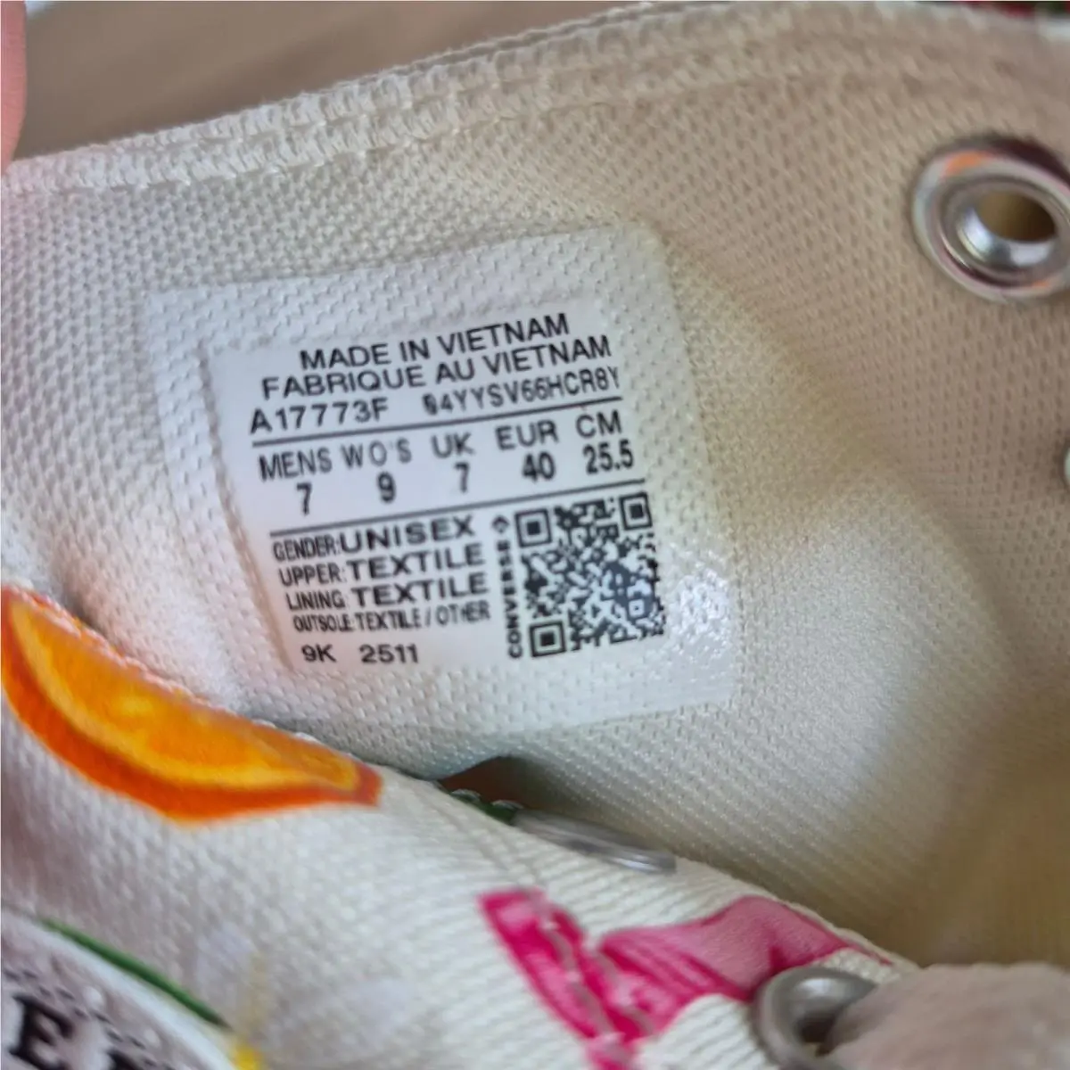 Converse shoes - Converse Chuck Taylor - Chuck Taylor - A17773F - Egret (UPC: 194435908007) 9