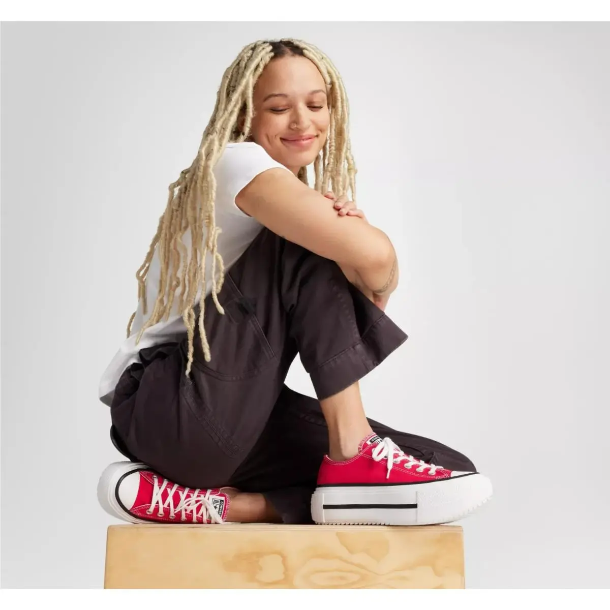 Converse shoes - All-Star Platform - Platform - A16515C - Red (UPC: 194435649450) 6