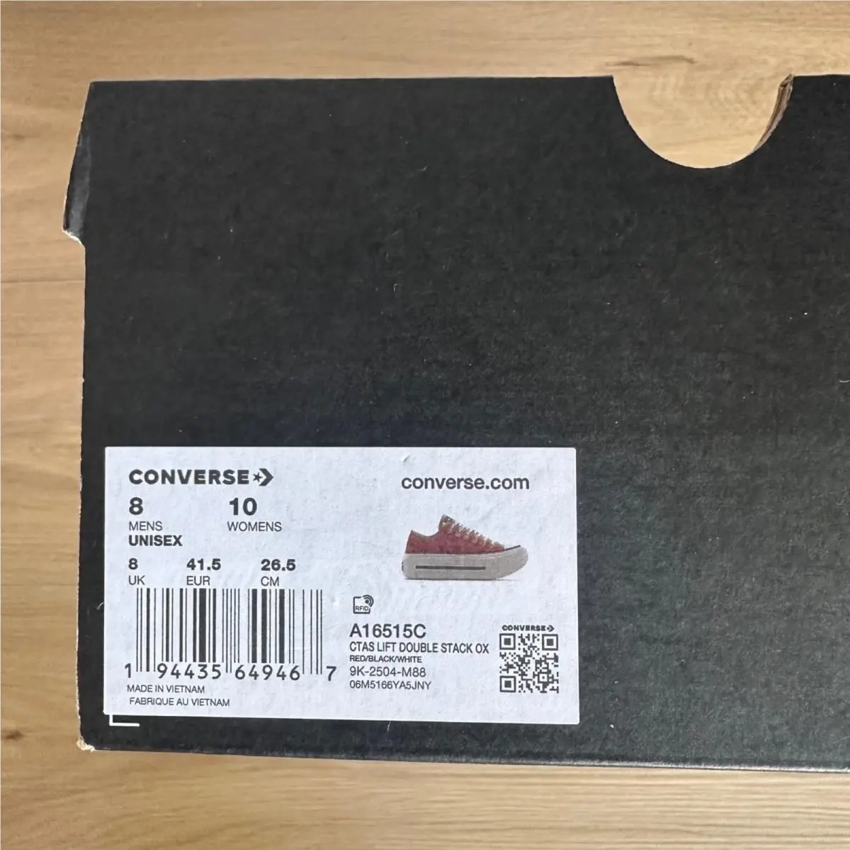 Converse shoes - Converse Chuck - Chuck - A16515C - Red (UPC: 194435649467) 5