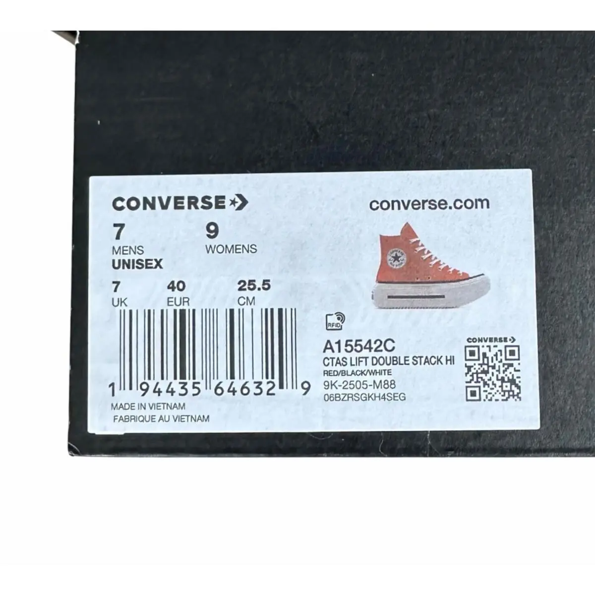 Converse shoes - Converse Chuck Taylor - Chuck Taylor - A15542C - Red (UPC: 194435646329) 6