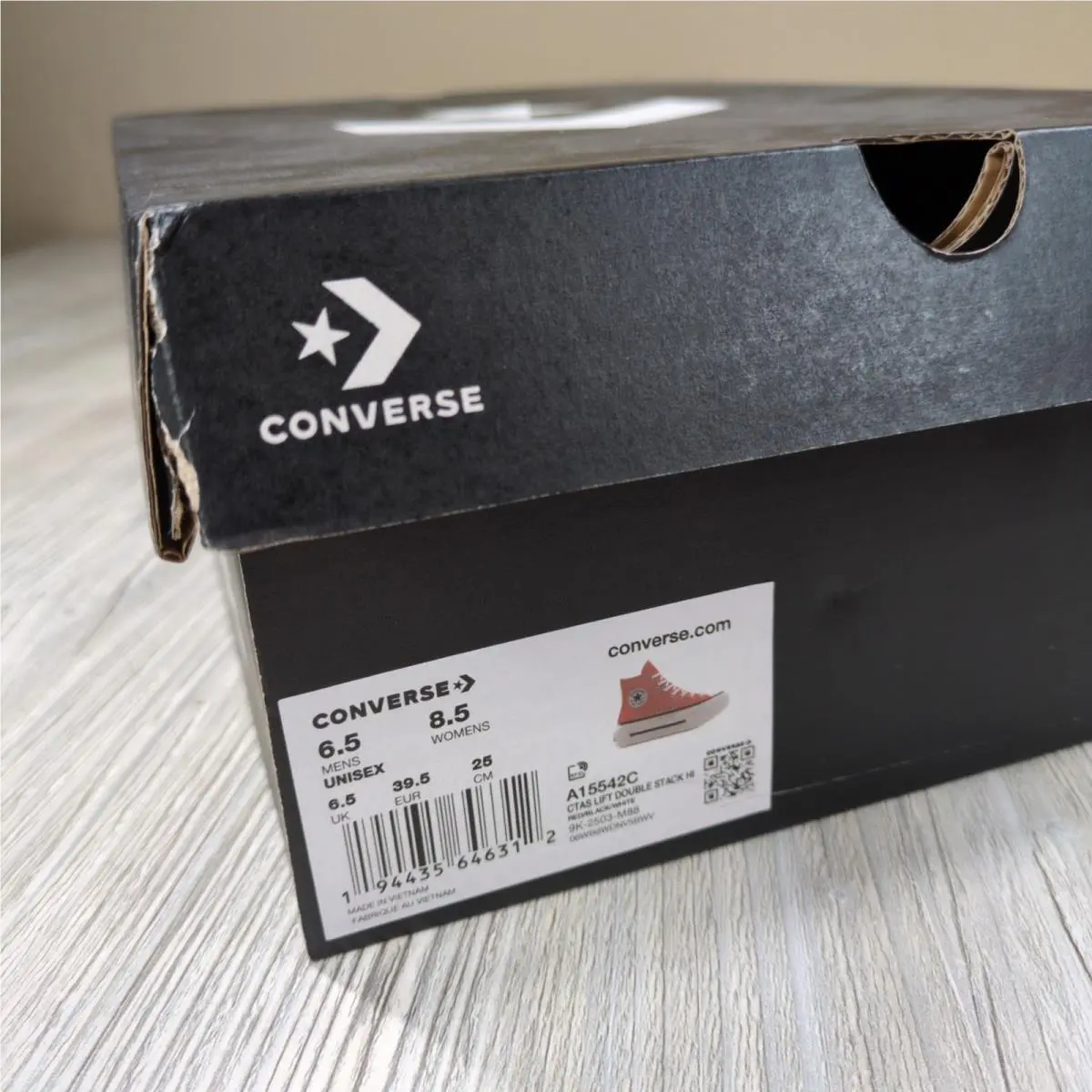 Converse shoes - Lift Double Stack - Lift Double Stack - A15542C - Red 5