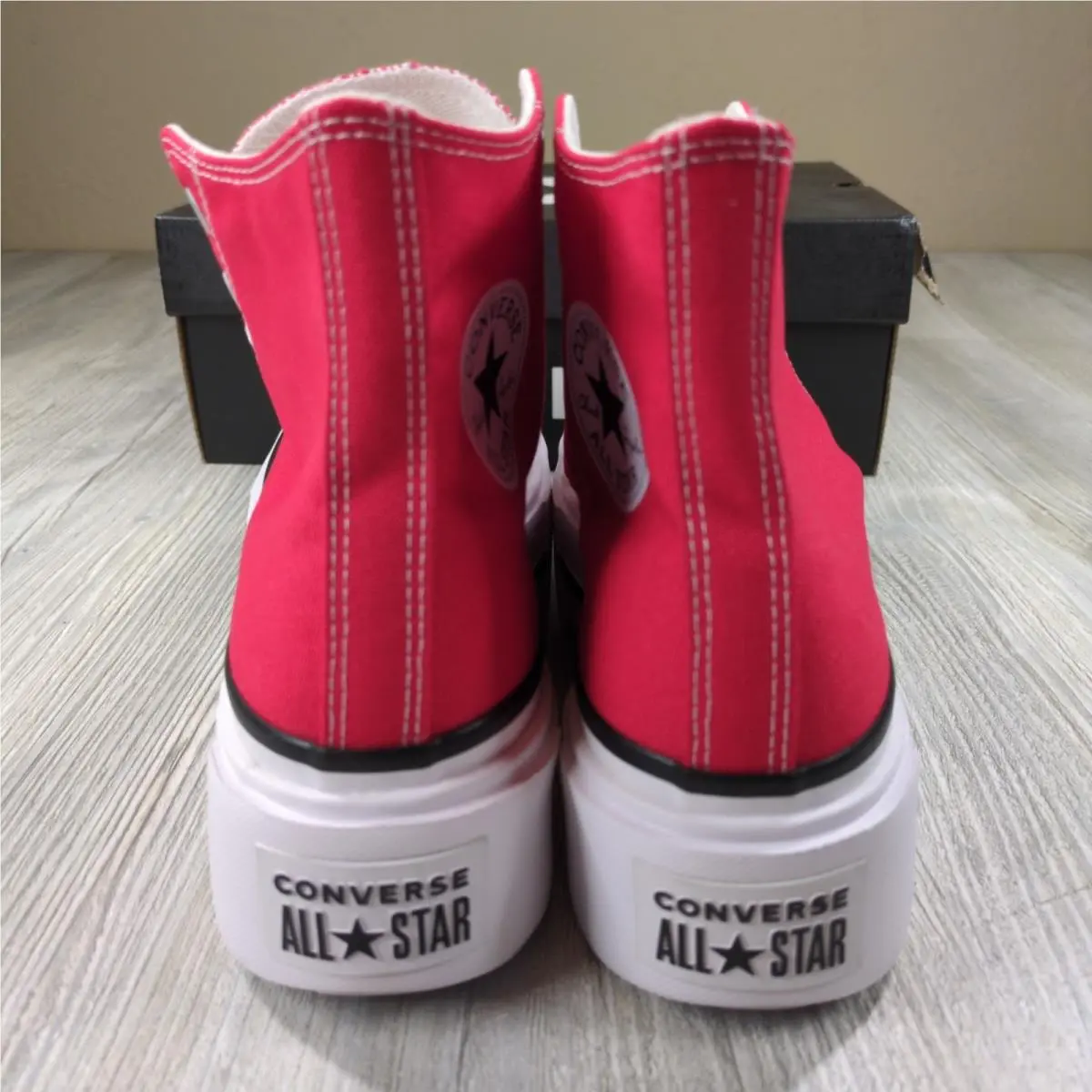 Converse shoes - Lift Double Stack - Lift Double Stack - A15542C - Red 2