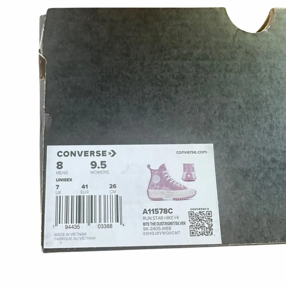 Converse shoes - Converse Run Star Hike - Run Star Hike - A11578C - Pink (UPC: 194435033884) 7