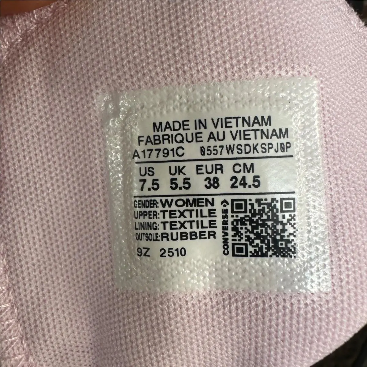 Converse shoes - Converse Chuck - Chuck - A17791C - Pink (UPC: 194435910574) 9