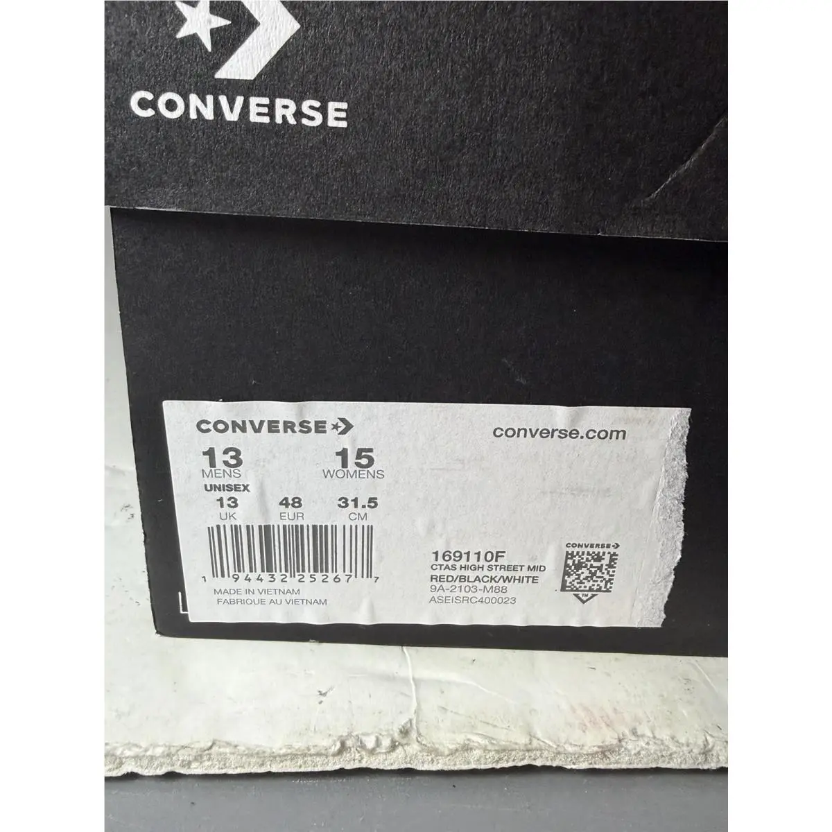 Converse shoes - Converse Chuck Taylor All Star High Street Mid - 169110F - Black 0