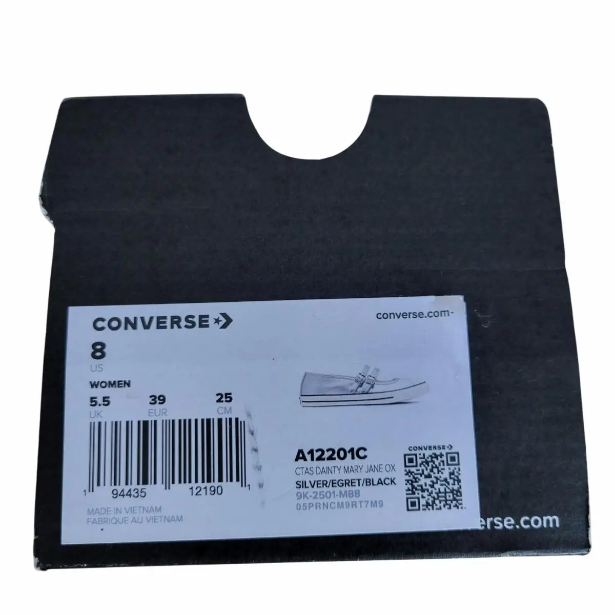 Converse shoes - Converse Chuck Taylor All Star Dainty - A12201C - Gray (UPC: 194435121901) 5