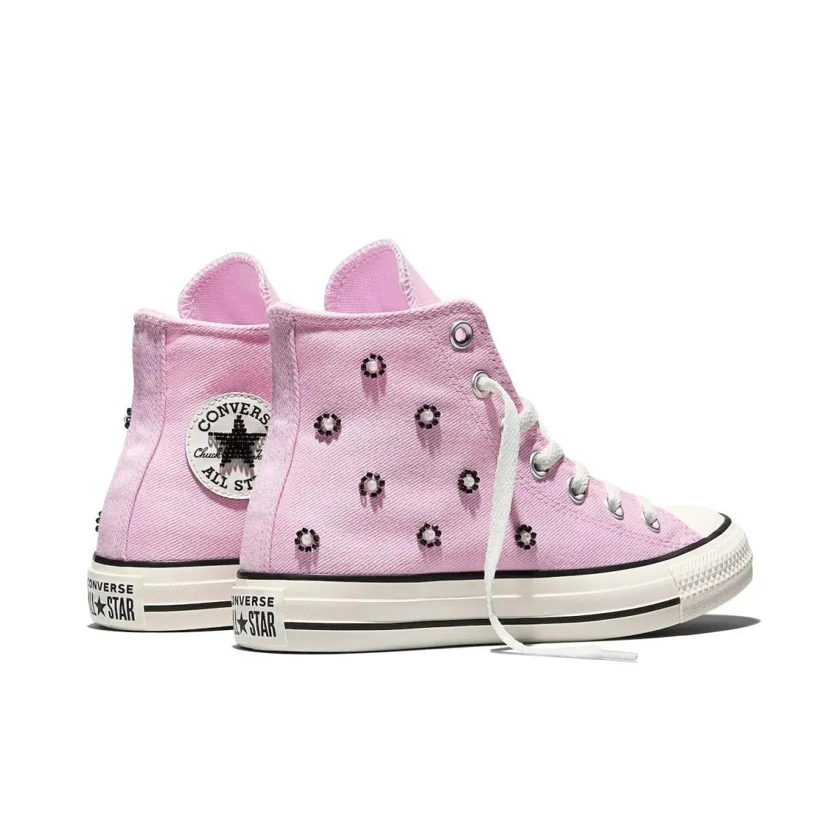 Converse shoes - All-Star Beaded - Beaded - A17780C - New Found Bloom, Egret & Black 1