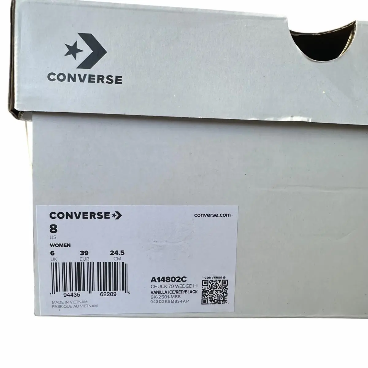 Converse shoes - Converse Chuck 70 High - Chuck High - A14802C - Red 6