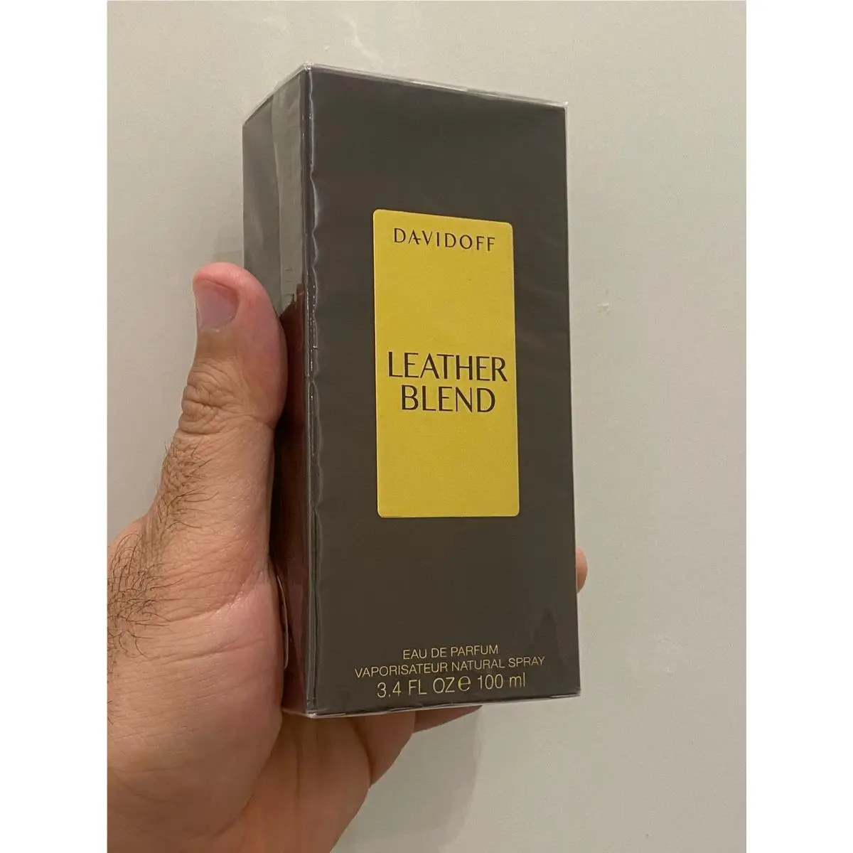 Davidoff Leather Blend Edp Men 100 ml 3.4 oz Ultra Rare
