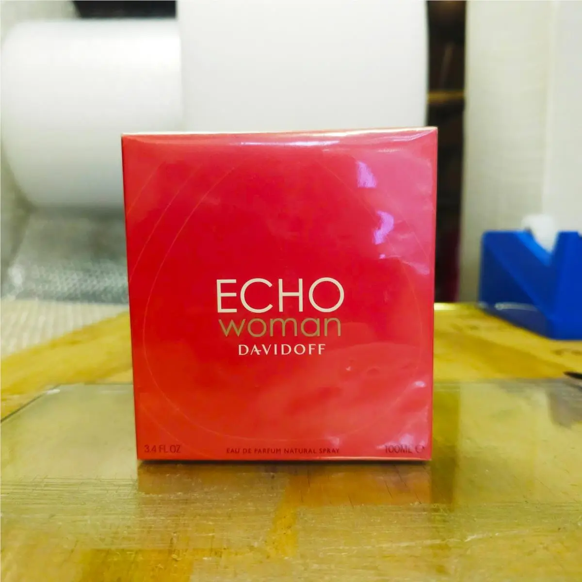 Vintage Davidoff Echo Woman 3.4 oz / 100ml Eau De Parfum •