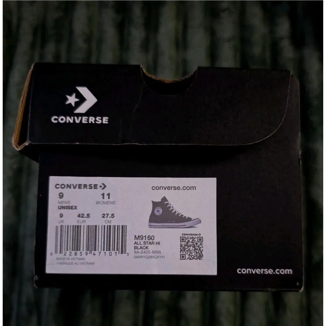 Converse shoes - Converse All Star - All Star - Black and White 1