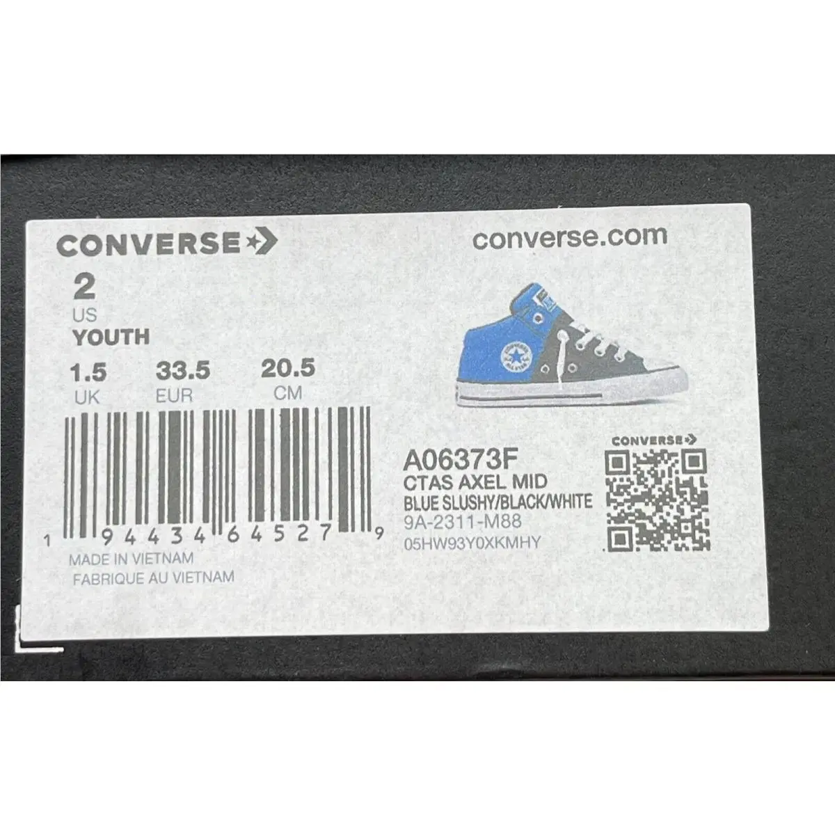 Converse shoes - Converse Chuck Taylor All Star - Royal Blue/Black (UPC: 194434645279) 9