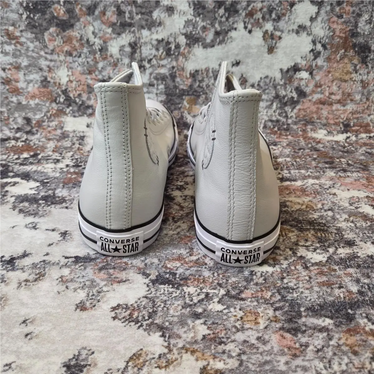 Converse shoes - Converse Chuck Taylor All Star High Leather - Gray 8