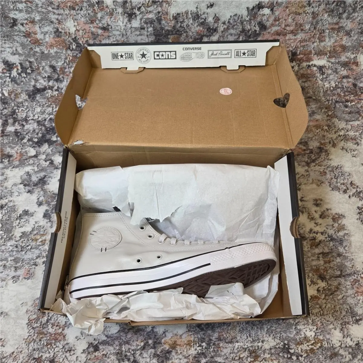 Converse shoes - Converse Chuck Taylor All Star High Leather - Gray 15