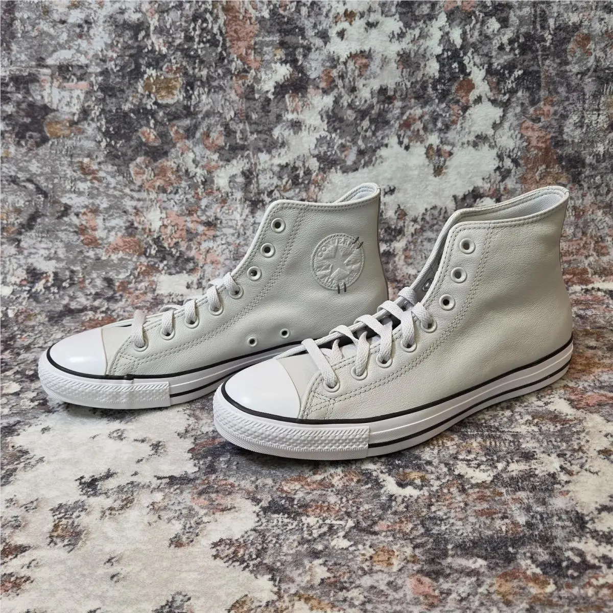 Converse shoes - Converse Chuck Taylor All Star High Leather - Gray 4