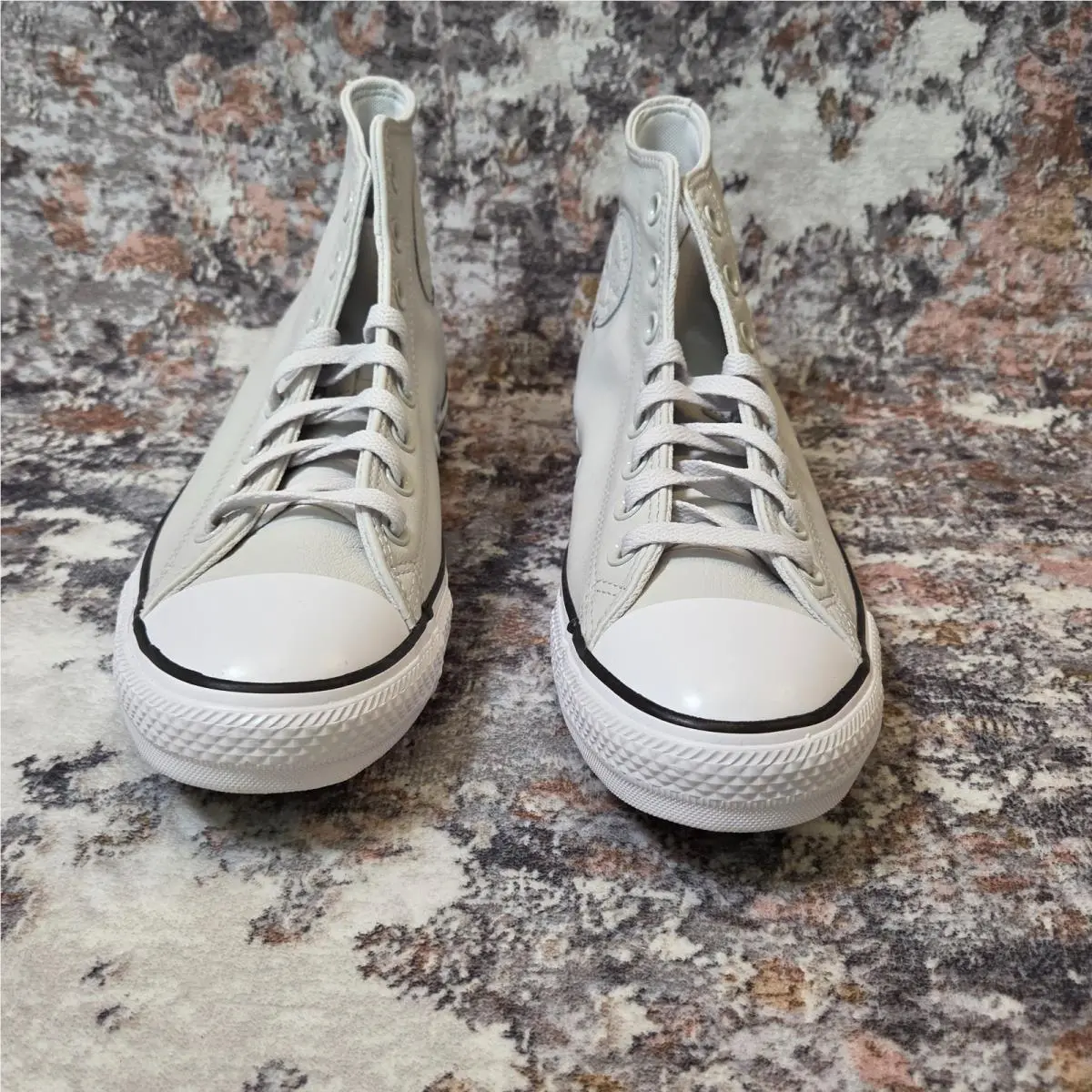 Converse shoes - Converse Chuck Taylor All Star High Leather - Gray 5