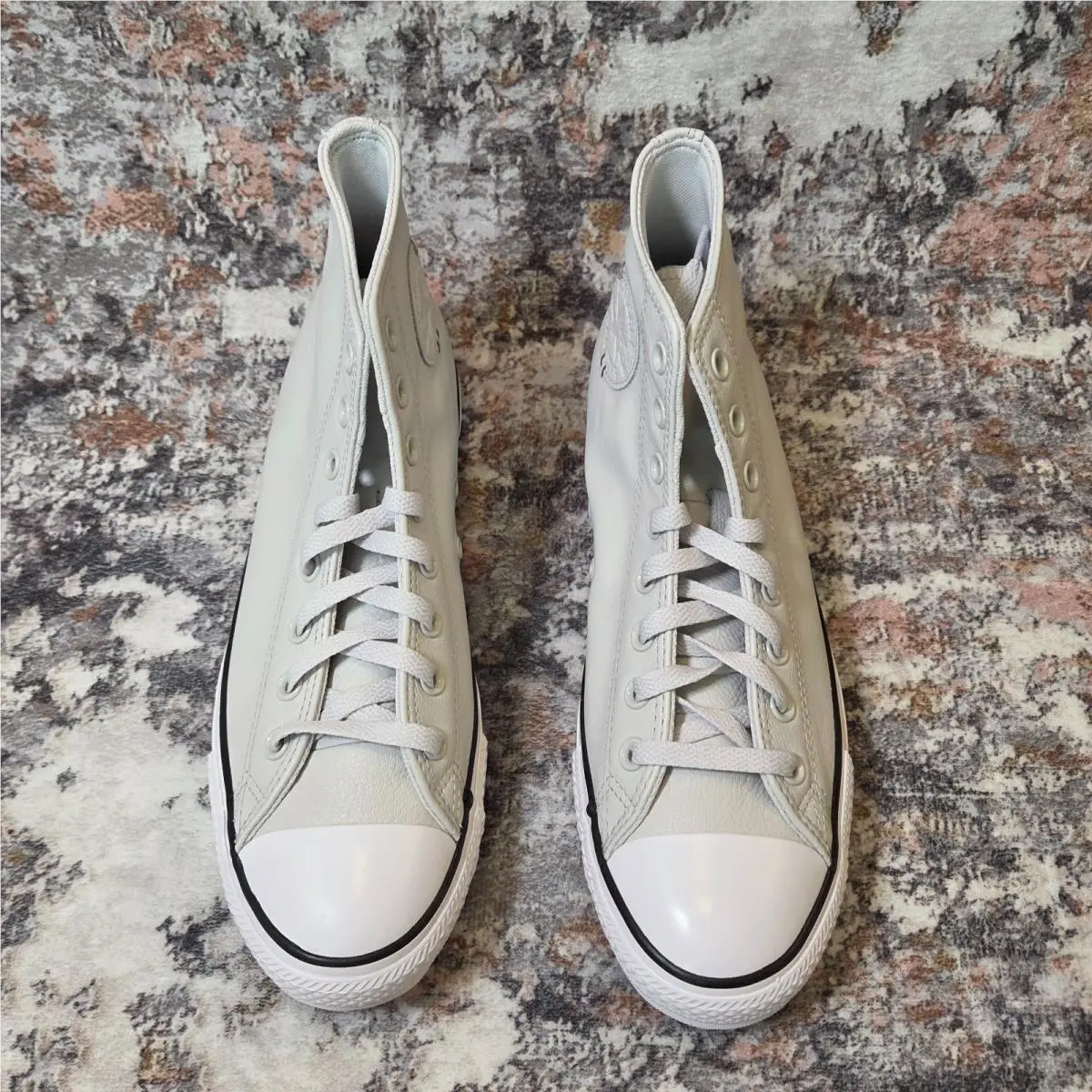 Converse shoes - Converse Chuck Taylor All Star High Leather - Gray 6