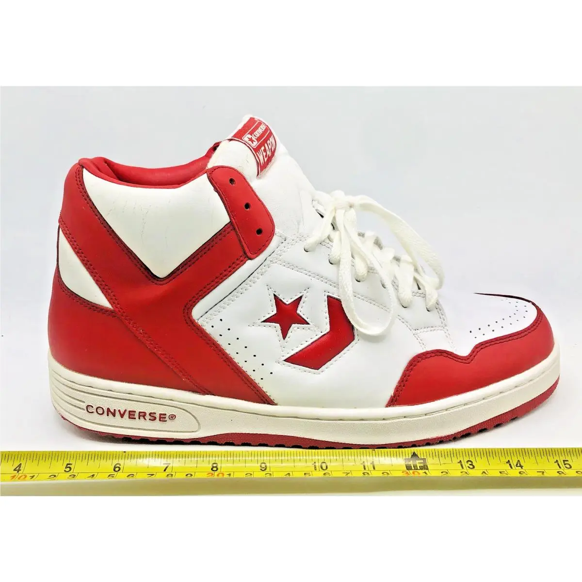 Converse shoes - Converse Weapon - Weapon - Red/White (UPC: 022861752324) 14