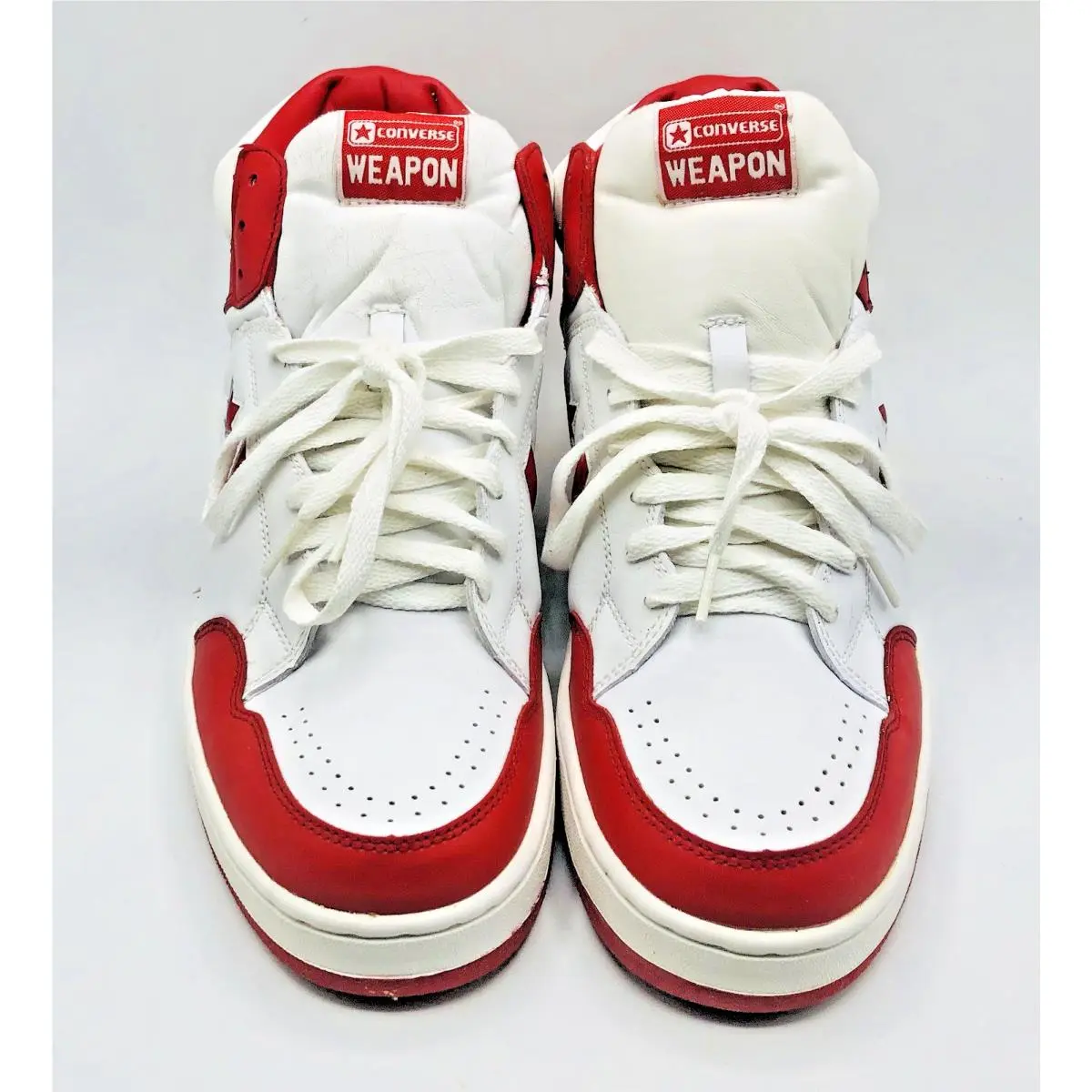 Converse shoes - Converse Weapon - Weapon - Red/White (UPC: 022861752324) 1