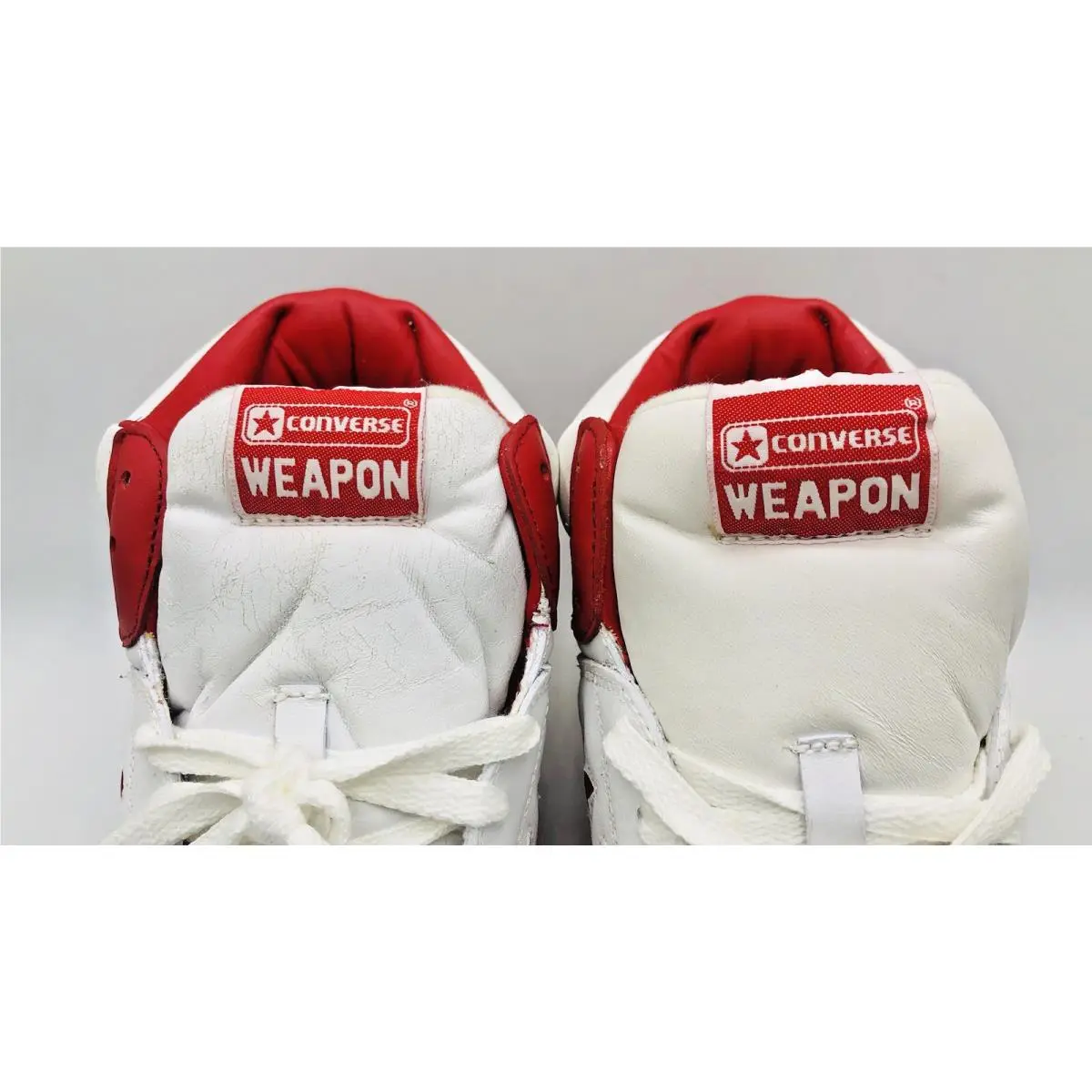 Converse shoes - Converse Weapon - Weapon - Red/White (UPC: 022861752324) 4