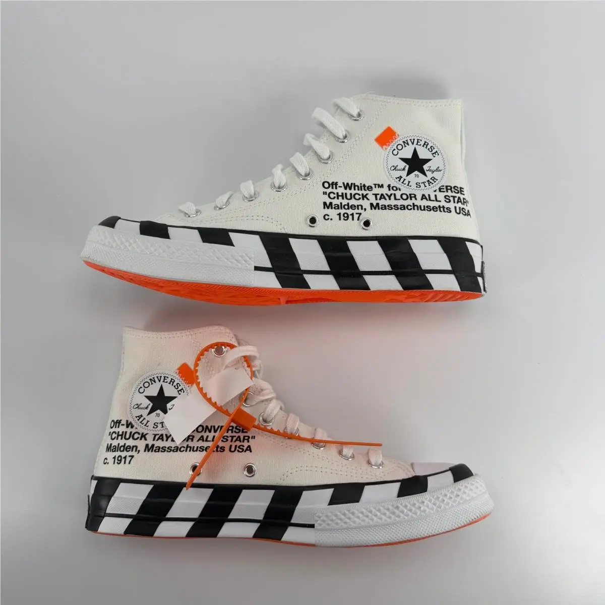 Converse shoes - Off-White x Chuck 70 White - White 1