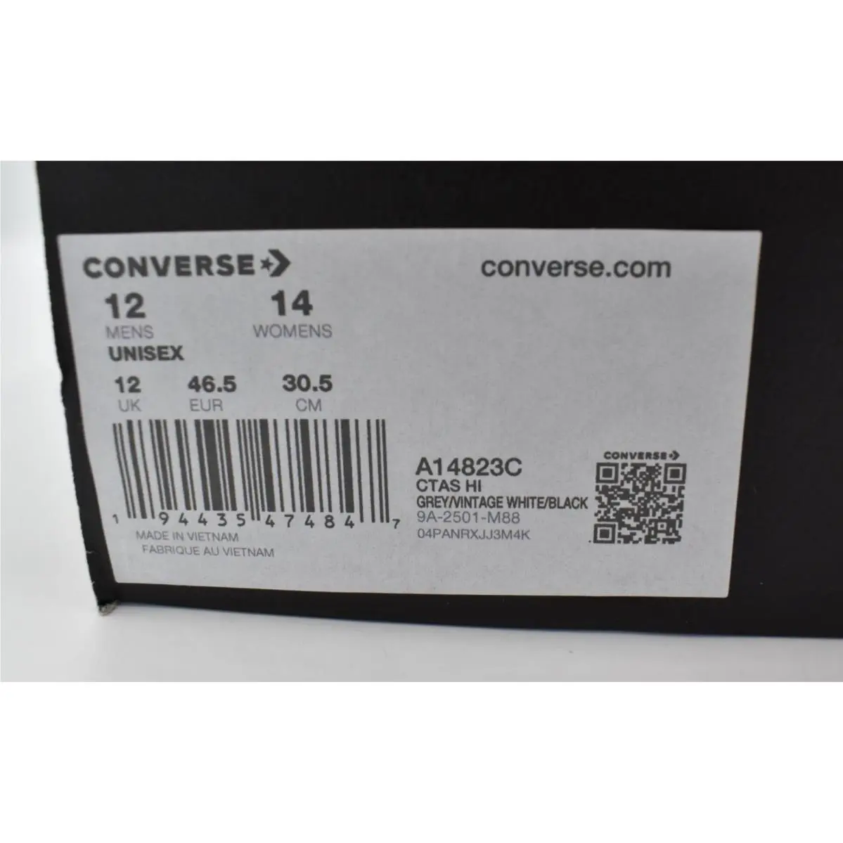Converse shoes - Converse Chuck Taylor All Star - A14823C - Black (UPC: 194435474847) 11
