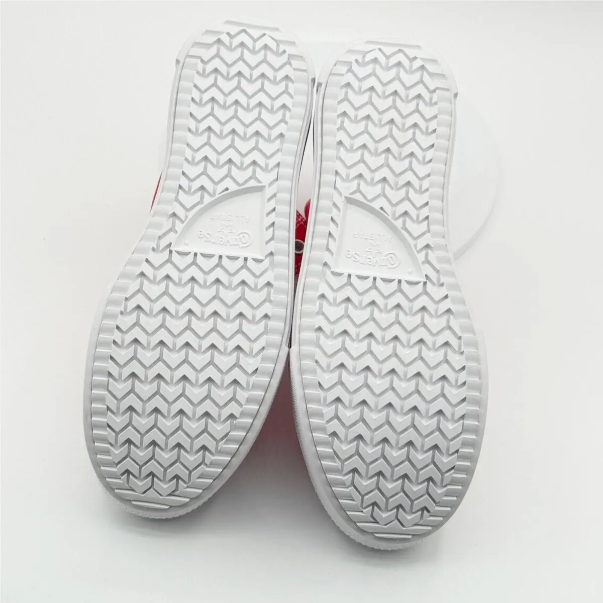 Converse shoes - Converse Chuck Taylor All Star Lift Double Stack Hi - Red 5