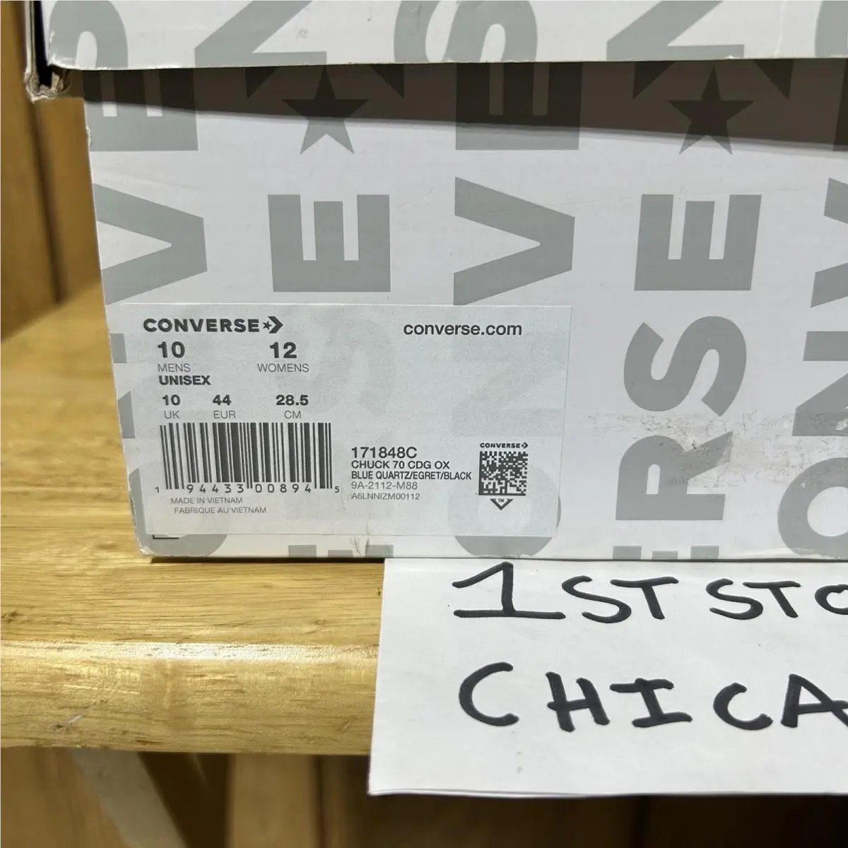 Converse shoes - Converse x Comme Des Garcons - 171848C - Blue 9