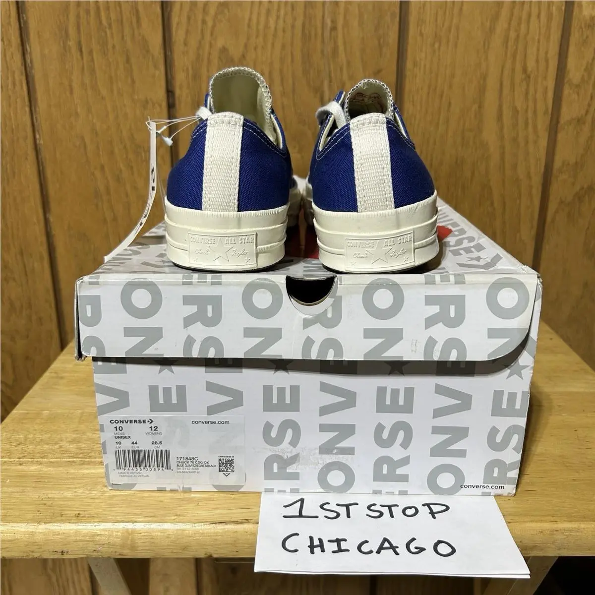 Converse shoes - Converse x Comme Des Garcons - 171848C - Blue 2