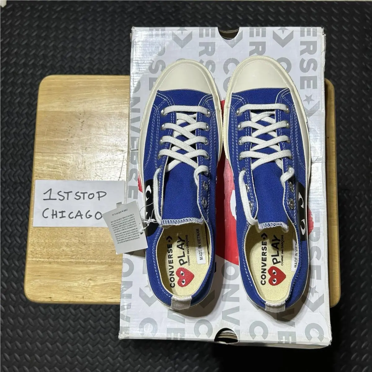 Converse shoes - Converse x Comme Des Garcons - 171848C - Blue 3