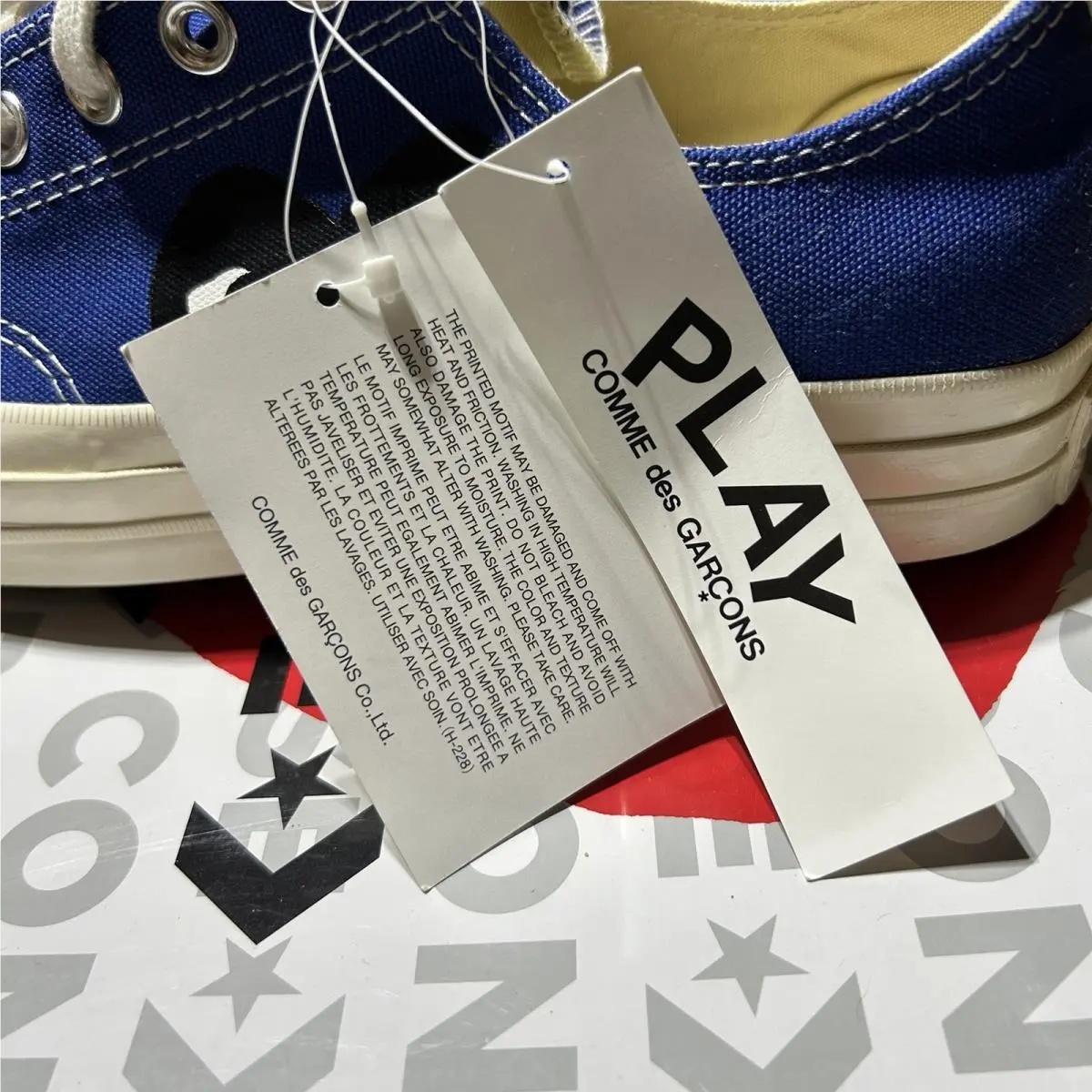 Converse shoes - Converse x Comme Des Garcons - 171848C - Blue 6