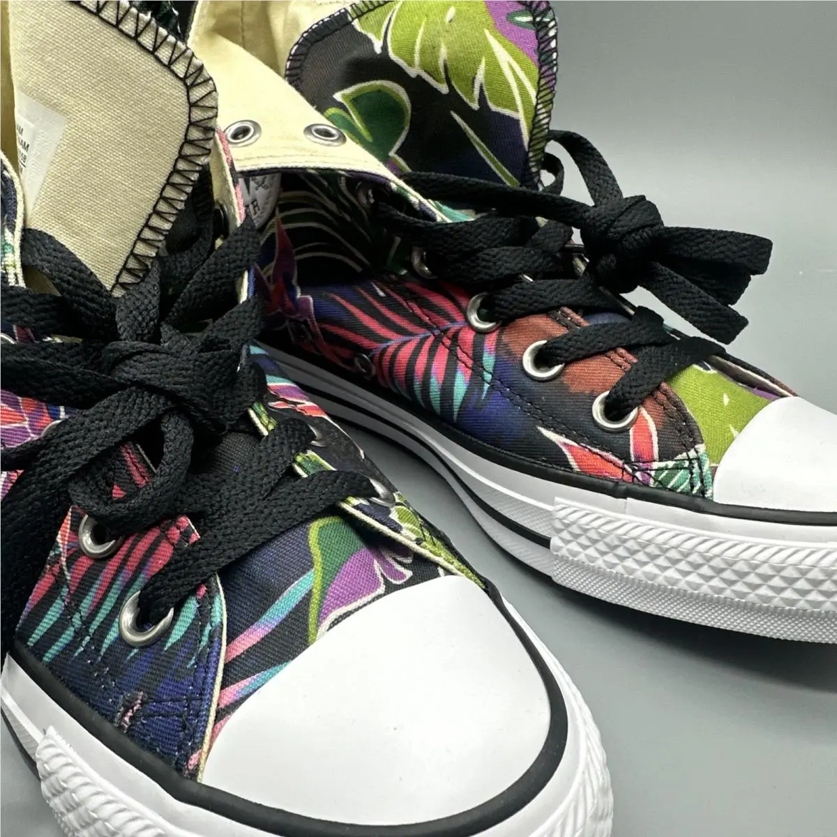 Converse shoes - Converse Chuck Taylor All-Star Hi - 155393C - Purple Fuchsia glow menta 0
