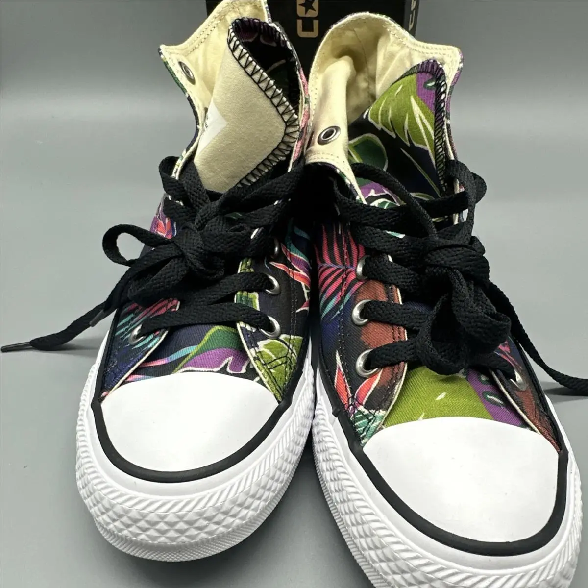 Converse shoes - Converse Chuck Taylor All-Star Hi - 155393C - Purple Fuchsia glow menta 1