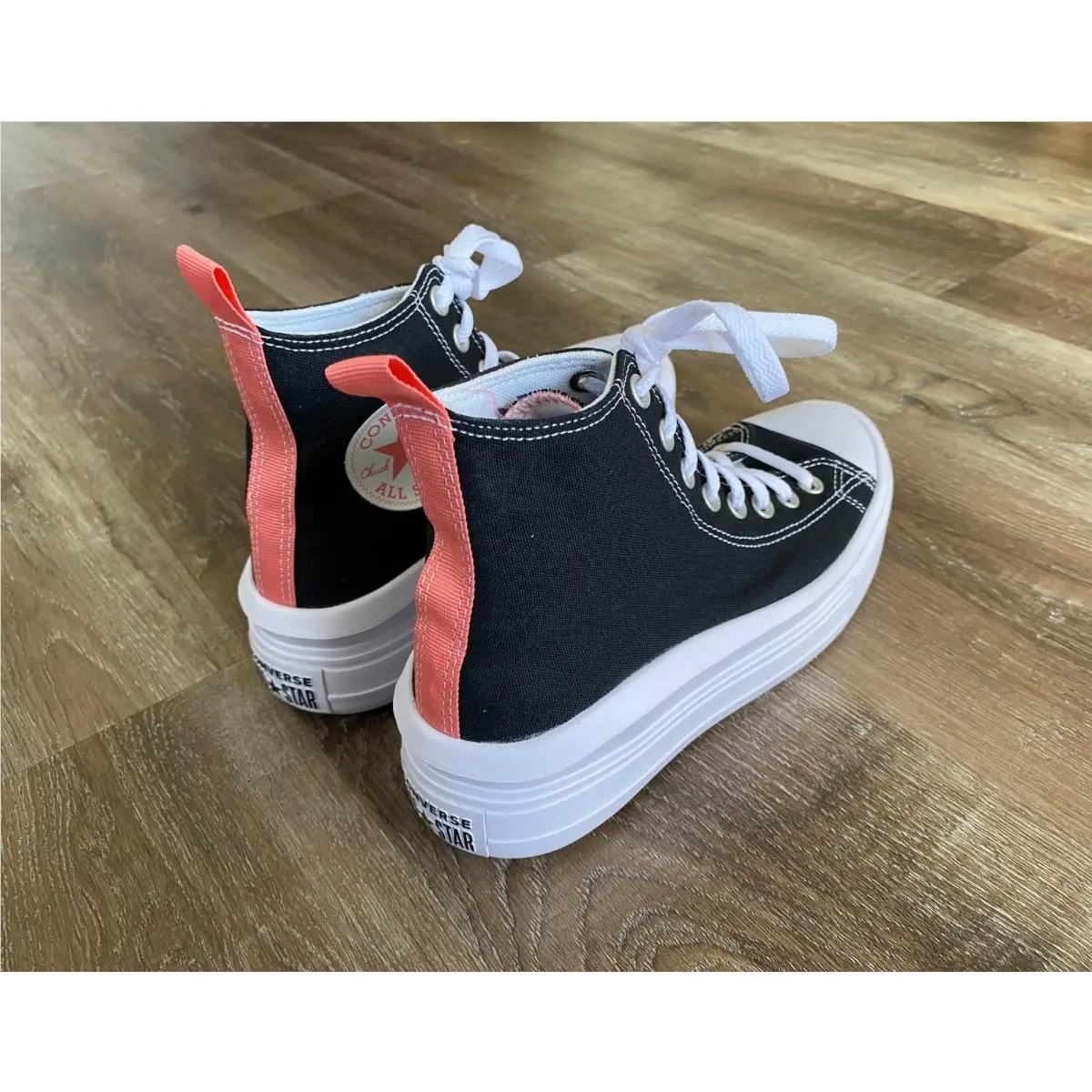 Converse shoes - Converse Chuck Taylor All Star Move Platform - 070728074447 - Black (UPC: 194433126670) 8
