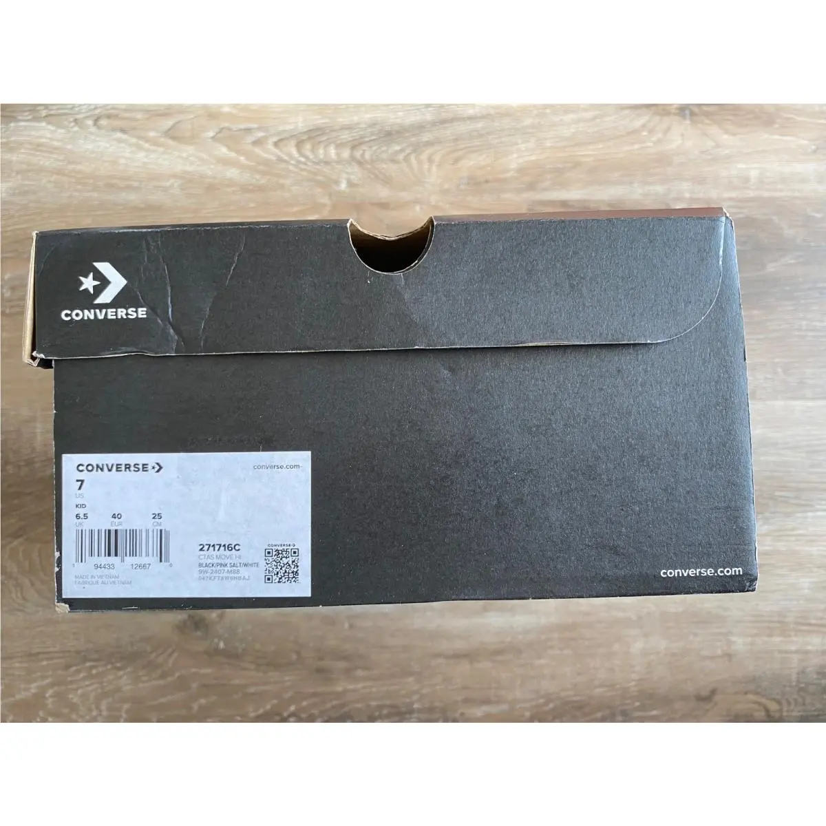 Converse shoes - Converse Chuck Taylor All Star Move Platform - 070728074447 - Black (UPC: 194433126670) 15
