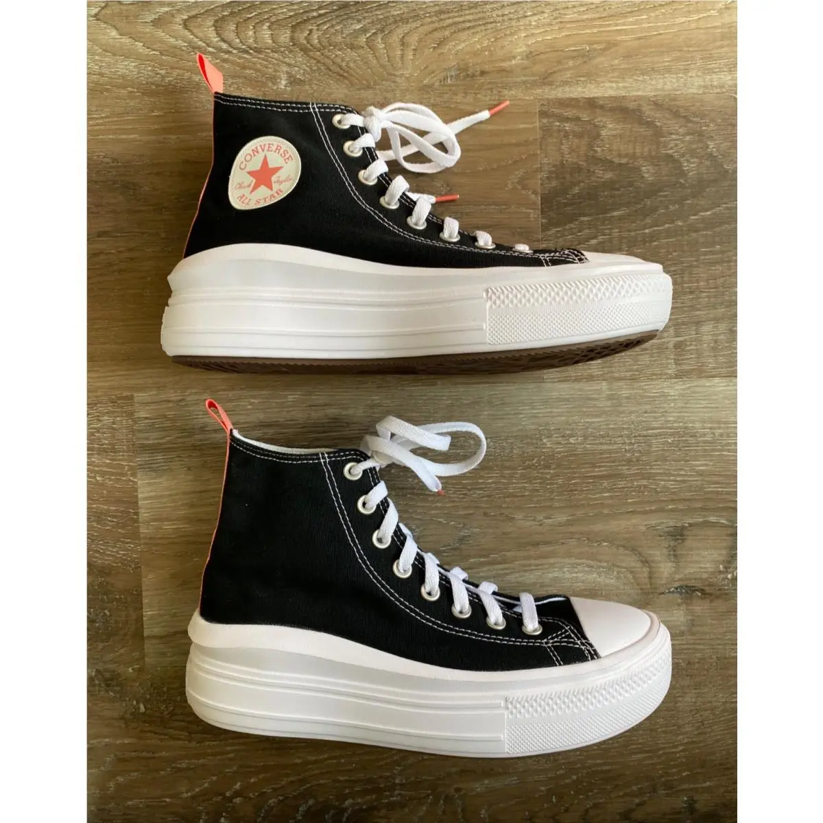 Converse shoes - Converse Chuck Taylor All Star Move Platform - 070728074447 - Black (UPC: 194433126670) 0