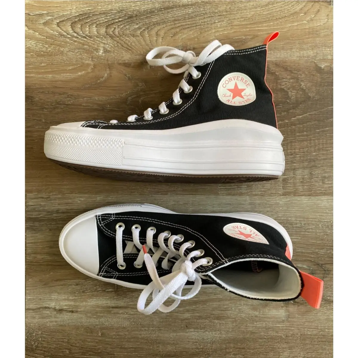 Converse shoes - Converse Chuck Taylor All Star Move Platform - 070728074447 - Black (UPC: 194433126670) 1