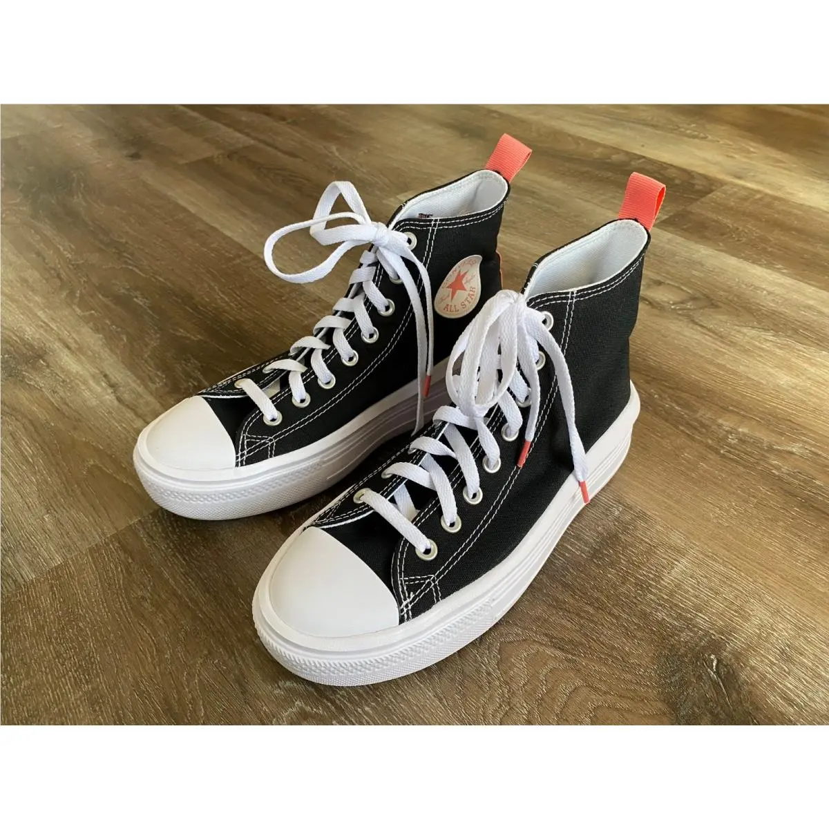 Converse shoes - Converse Chuck Taylor All Star Move Platform - 070728074447 - Black (UPC: 194433126670) 5