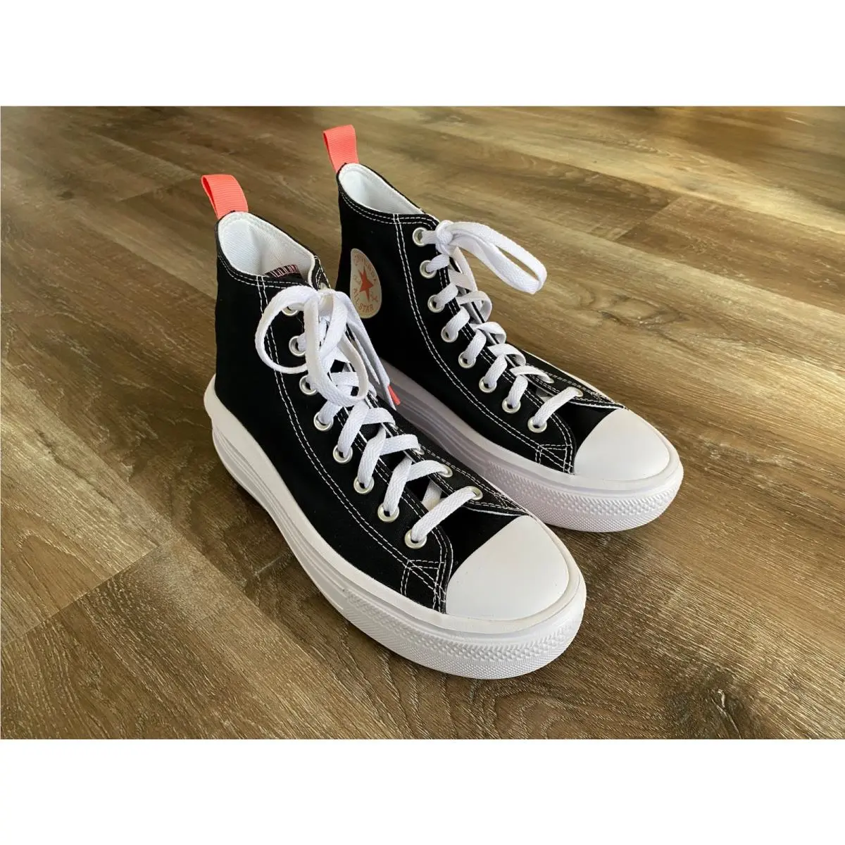 Converse shoes - Converse Chuck Taylor All Star Move Platform - 070728074447 - Black (UPC: 194433126670) 6