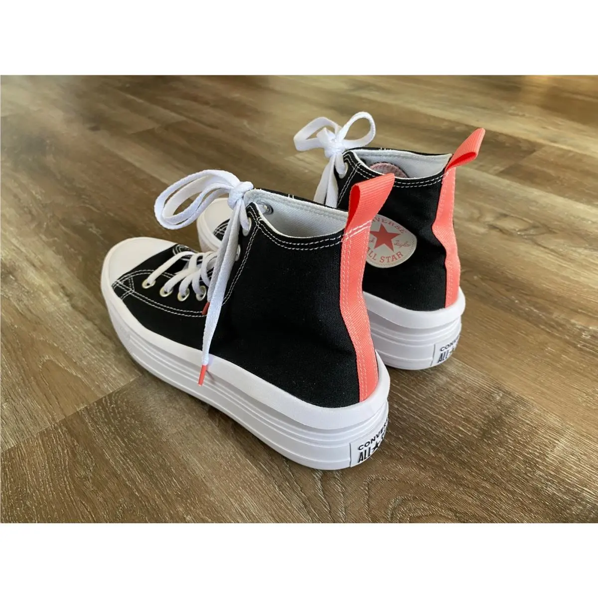 Converse shoes - Converse Chuck Taylor All Star Move Platform - 070728074447 - Black (UPC: 194433126670) 7