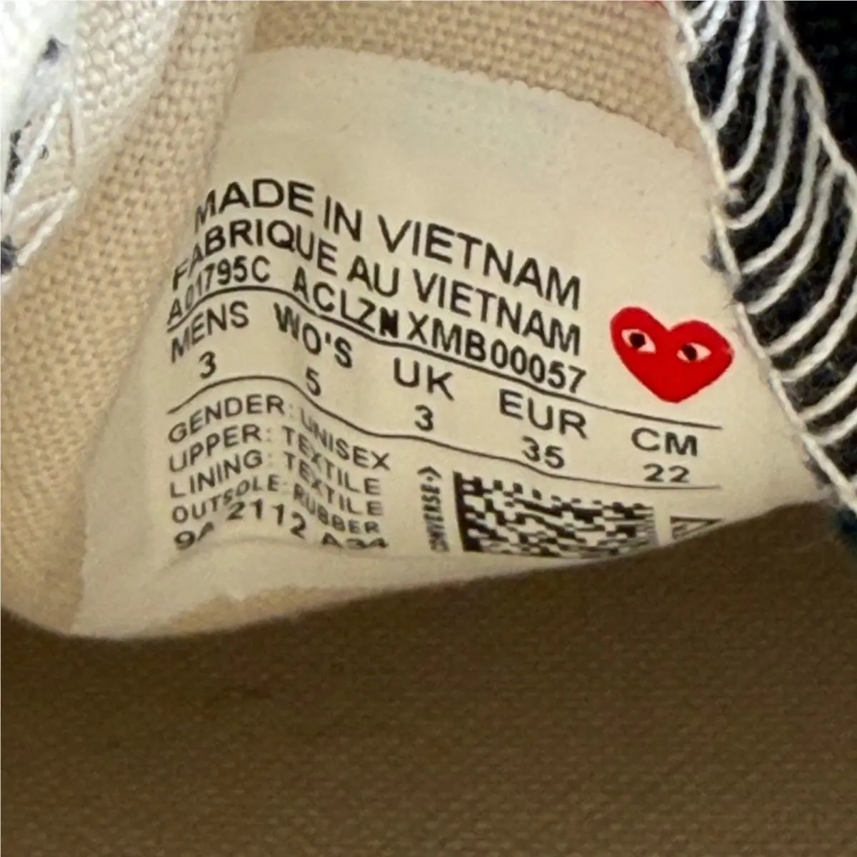 Converse shoes - Chuck 70 CDG Ox - Chuck CDG - Black 3