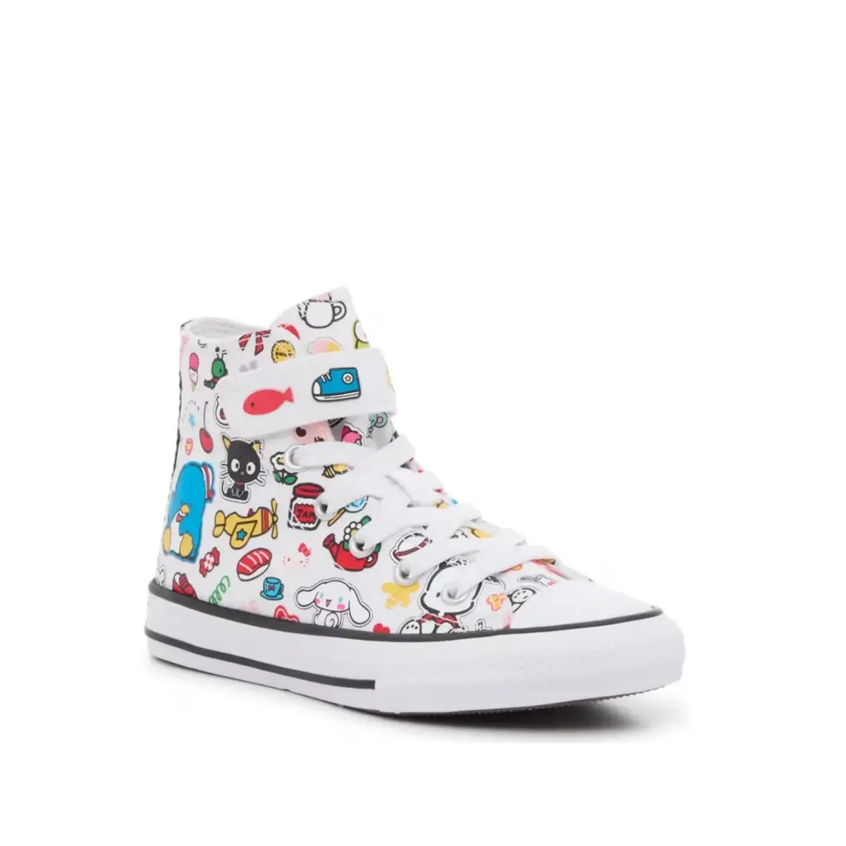 Converse Chuck Taylor All Star Hello Kitty High Girl`s Sneakers Size 3Y